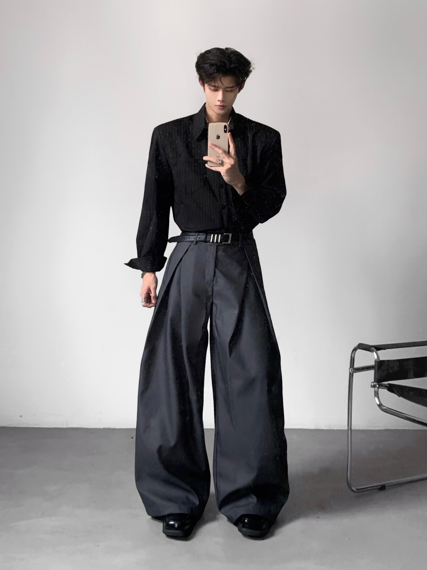 Tailored Trouser Wide - Pantalones de Traje Holgados de Pierna