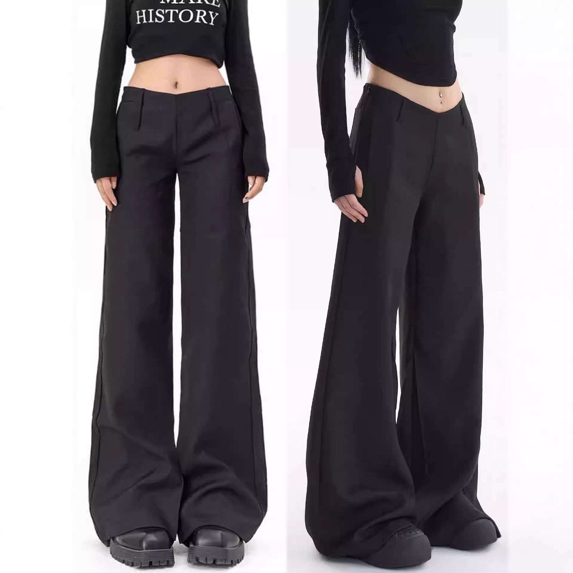 Pantalones de vestir de mujer  - Tailored Trouser Wide reseña y precio