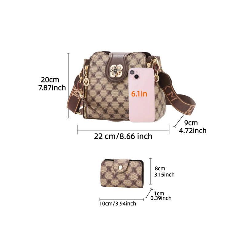 Bolso de hombro con estampado  - Women'S Work Fashion reseña y precio