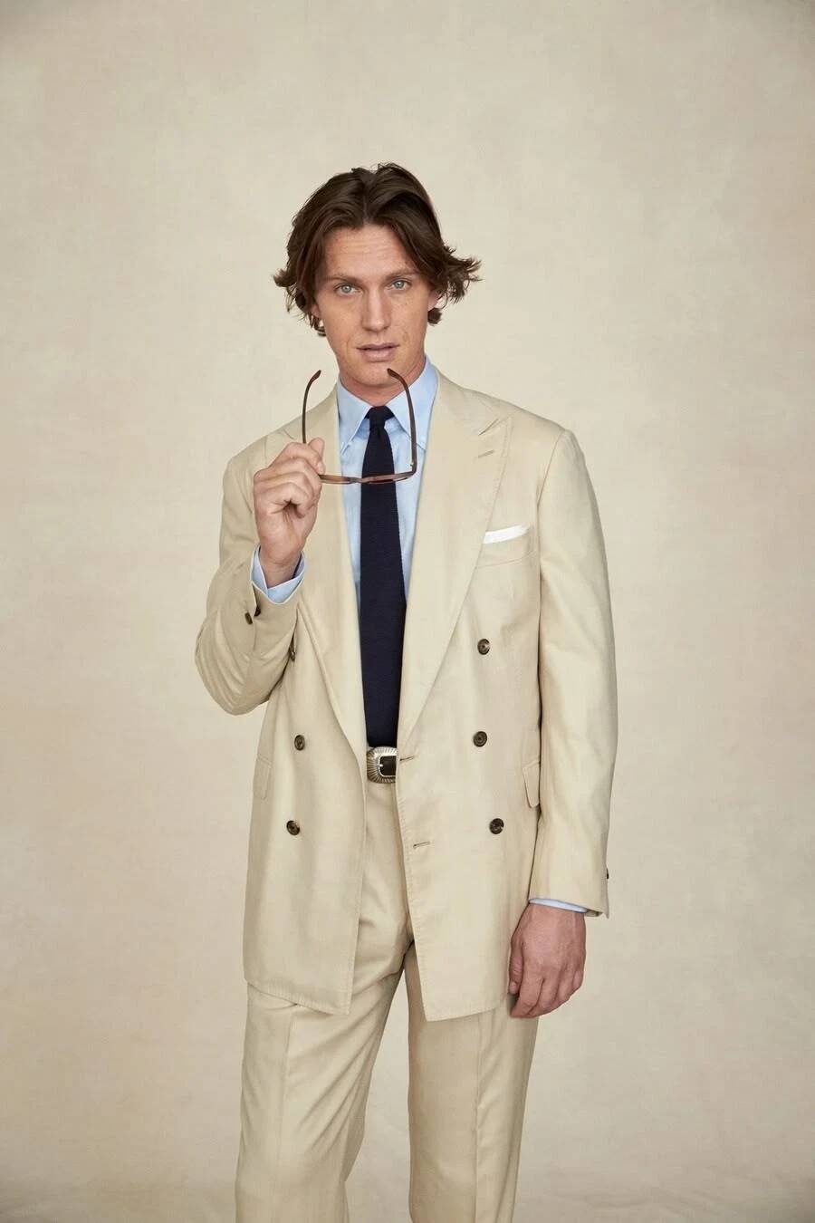 Traje de Dos Piezas para Hombr - Tailored Trouser Wide reseña y precio