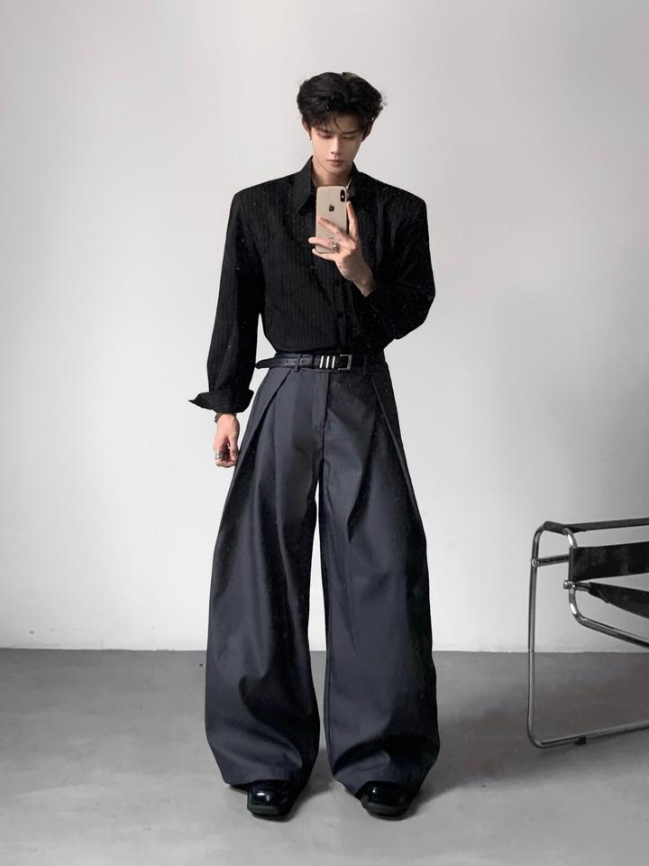 Pantalones de Traje Holgados d - Tailored Trouser Wide reseña y precio