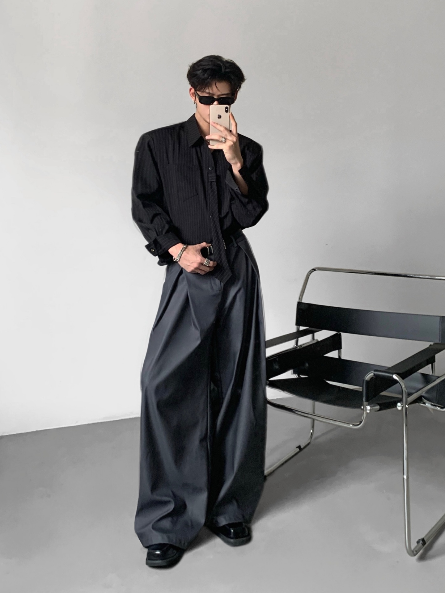 Pantalones de Traje Holgados d - Tailored Trouser Wide reseña y precio