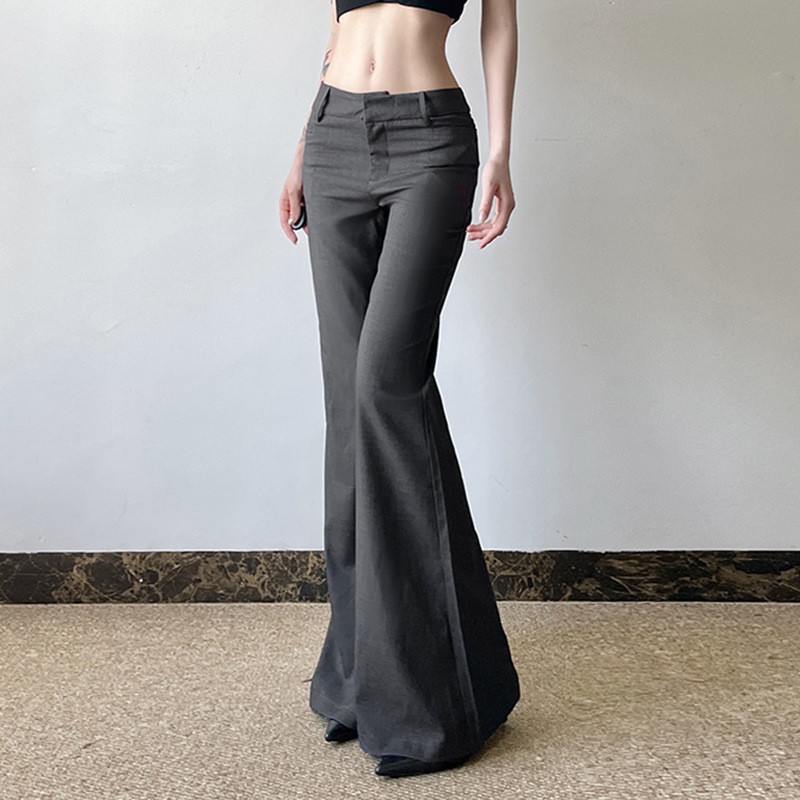 Pantalones Largos Grises de Pi - Tailored Trouser Wide reseña y precio
