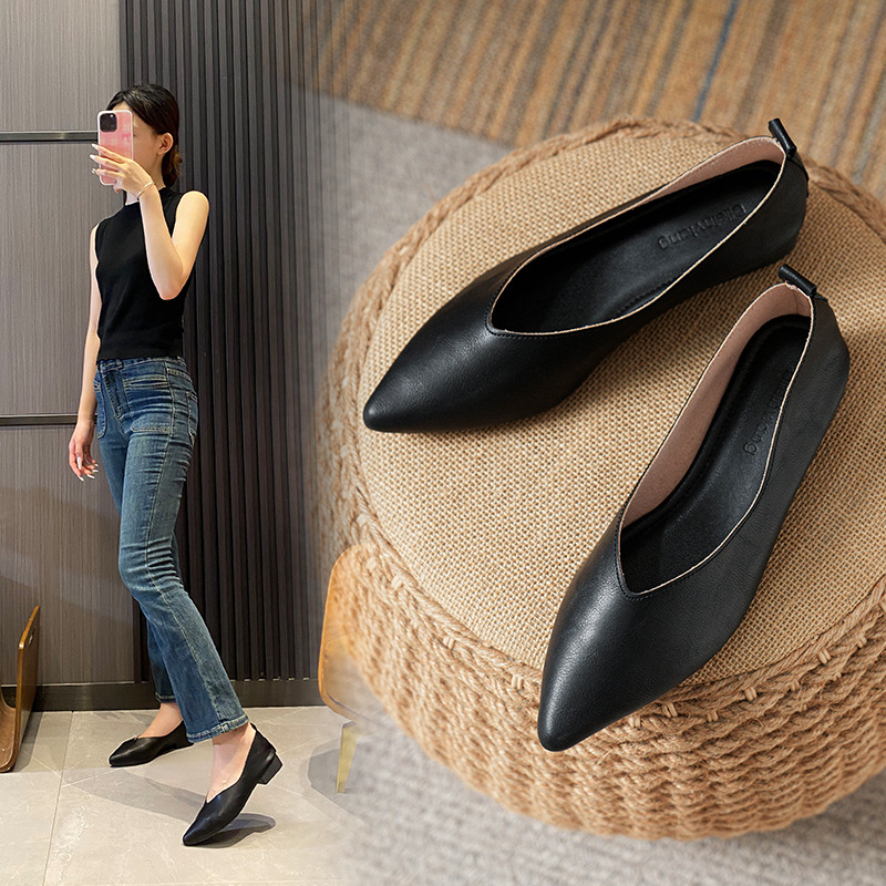 Zapatos de Trabajo de Cuero Su - Women'S Work Fashion reseña y precio